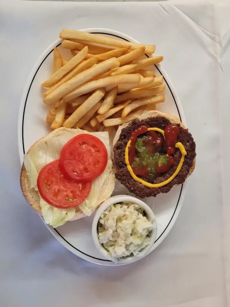 Special Hamburger Platter
