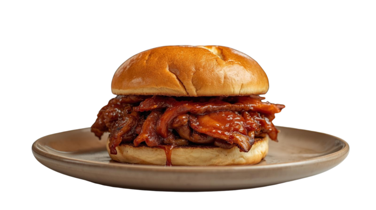 Hot Bar-B-Q on a Bun