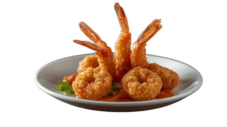 Fried Breaded Shrimps
