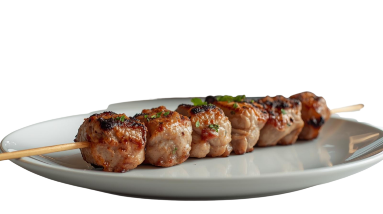 Chicken / Pork Souvlaki Plate